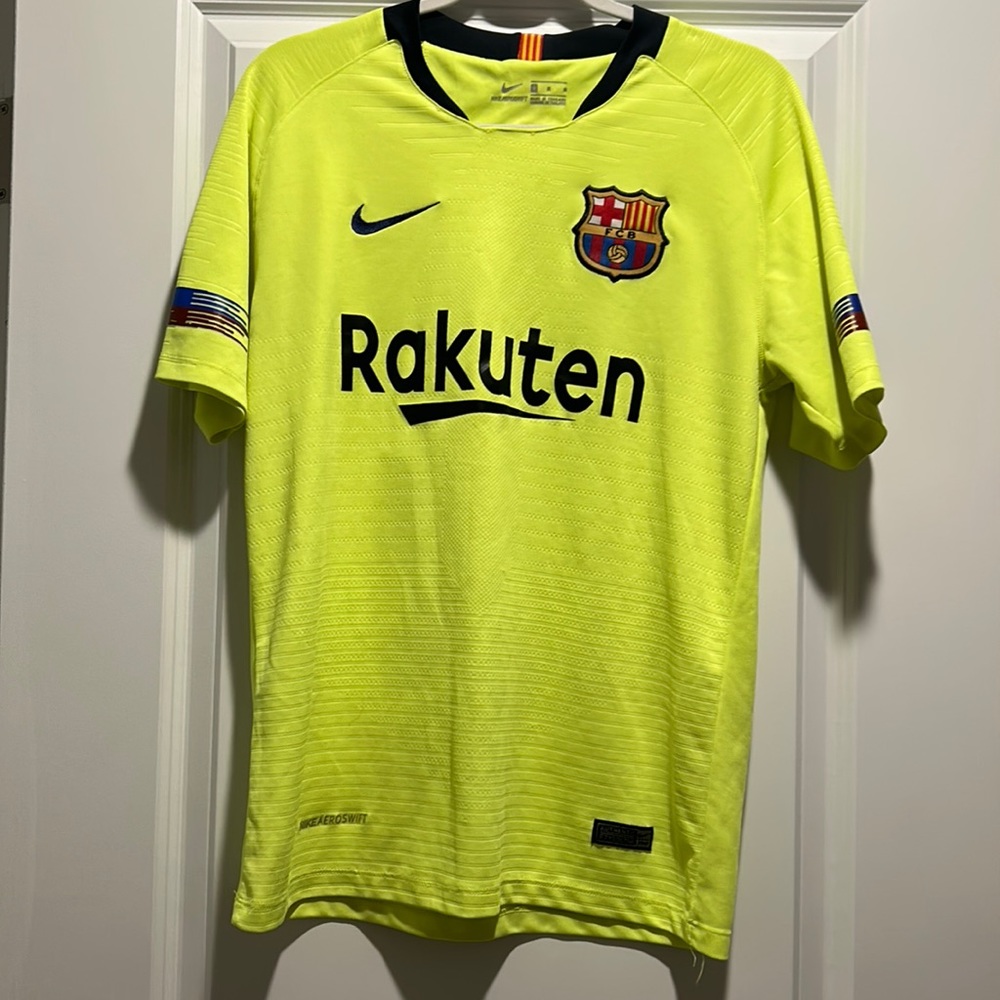 Jersey Soccer Rakiten Nike Messi 10